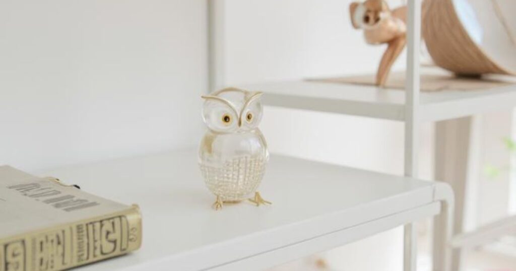 ふくろうの置物、風水