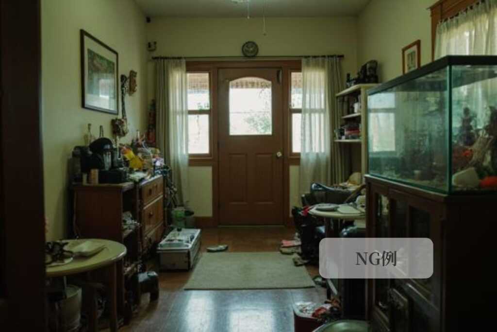 メダカ風水、NG例